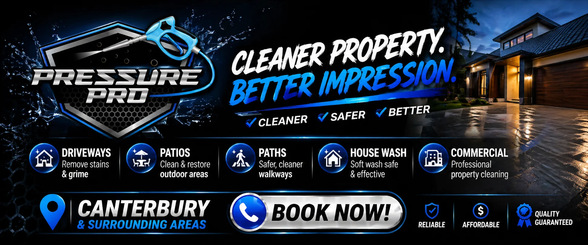Pressure Pro - cleaning Canterbury NZ